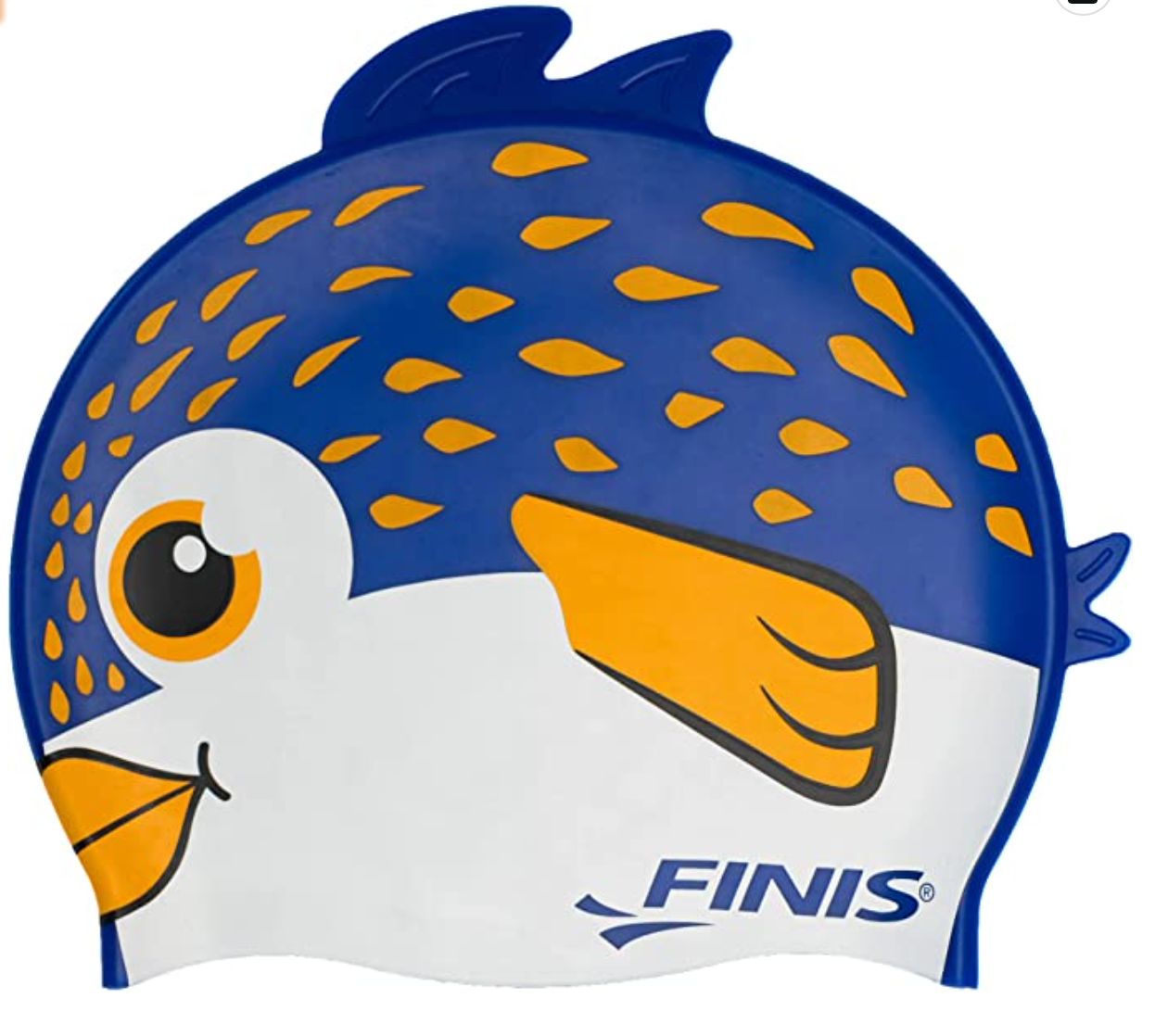 Swim Cap for Kids Puffer Fish Makai Swim School