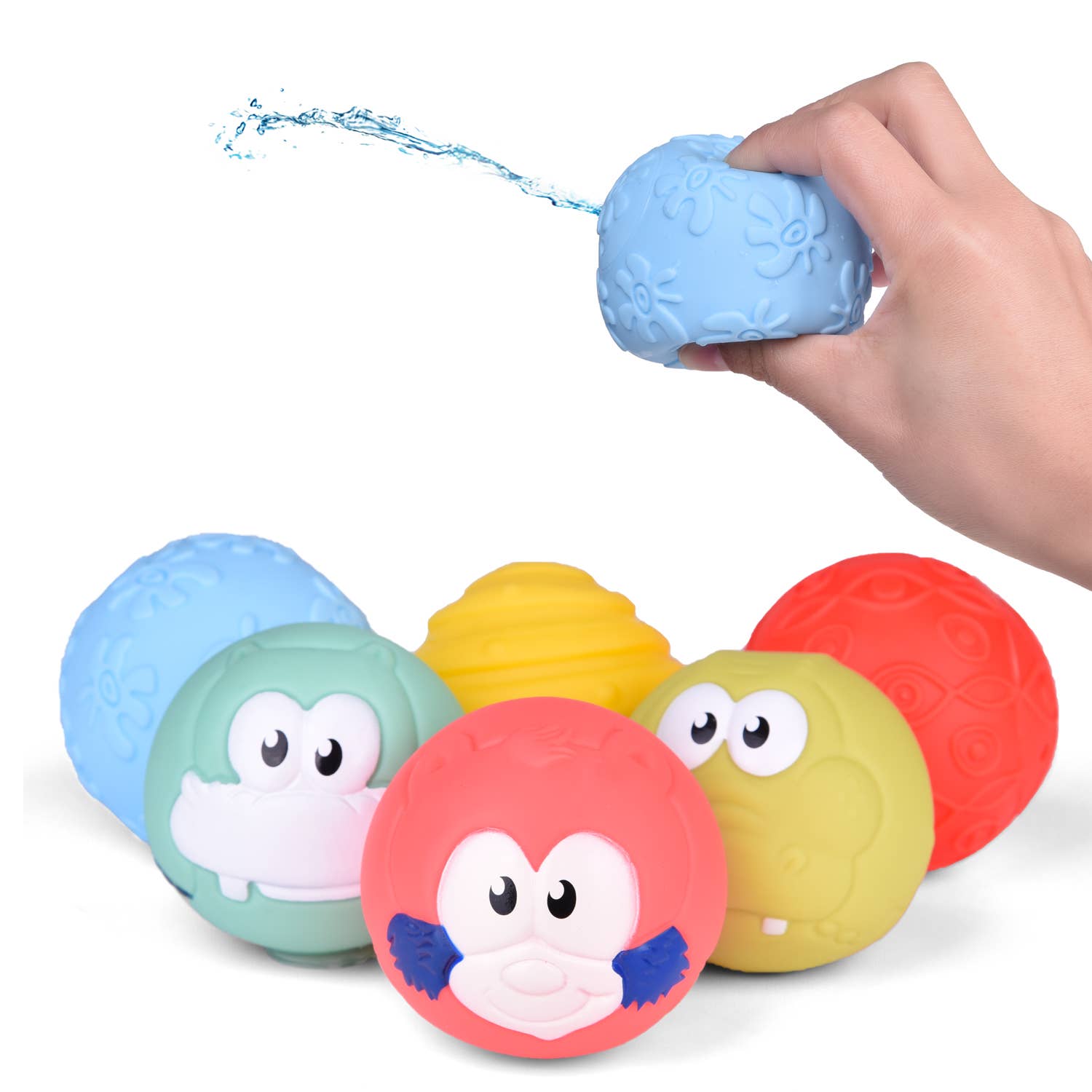 Paquete de juguetes de baño para niños pequeños