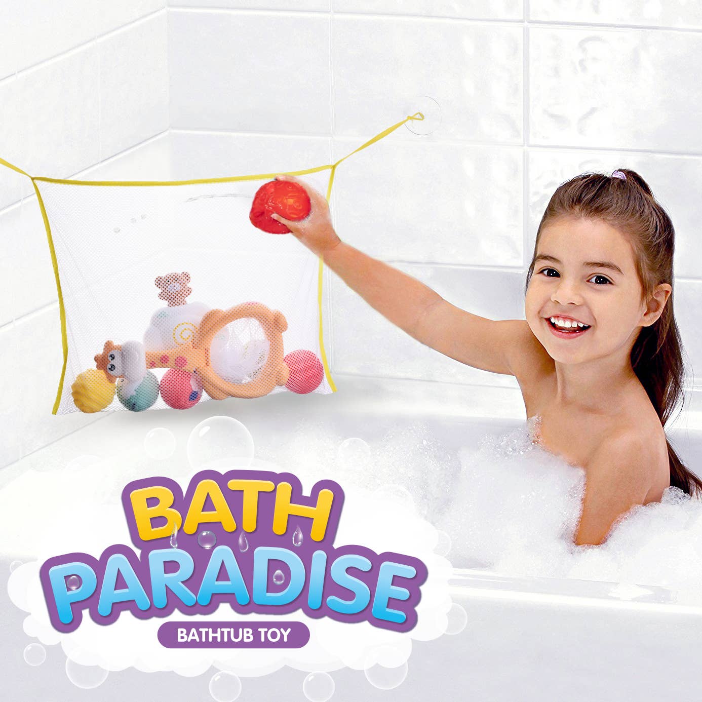 Paquete de juguetes de baño para niños pequeños