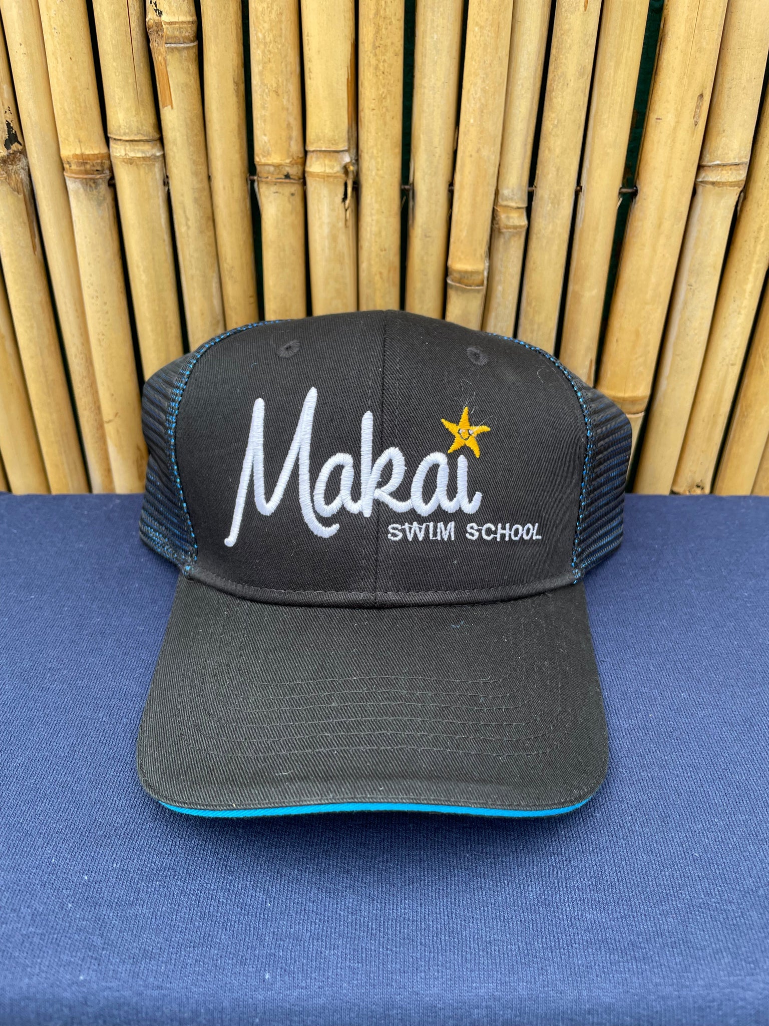 Makai Swim School Hat - Blue