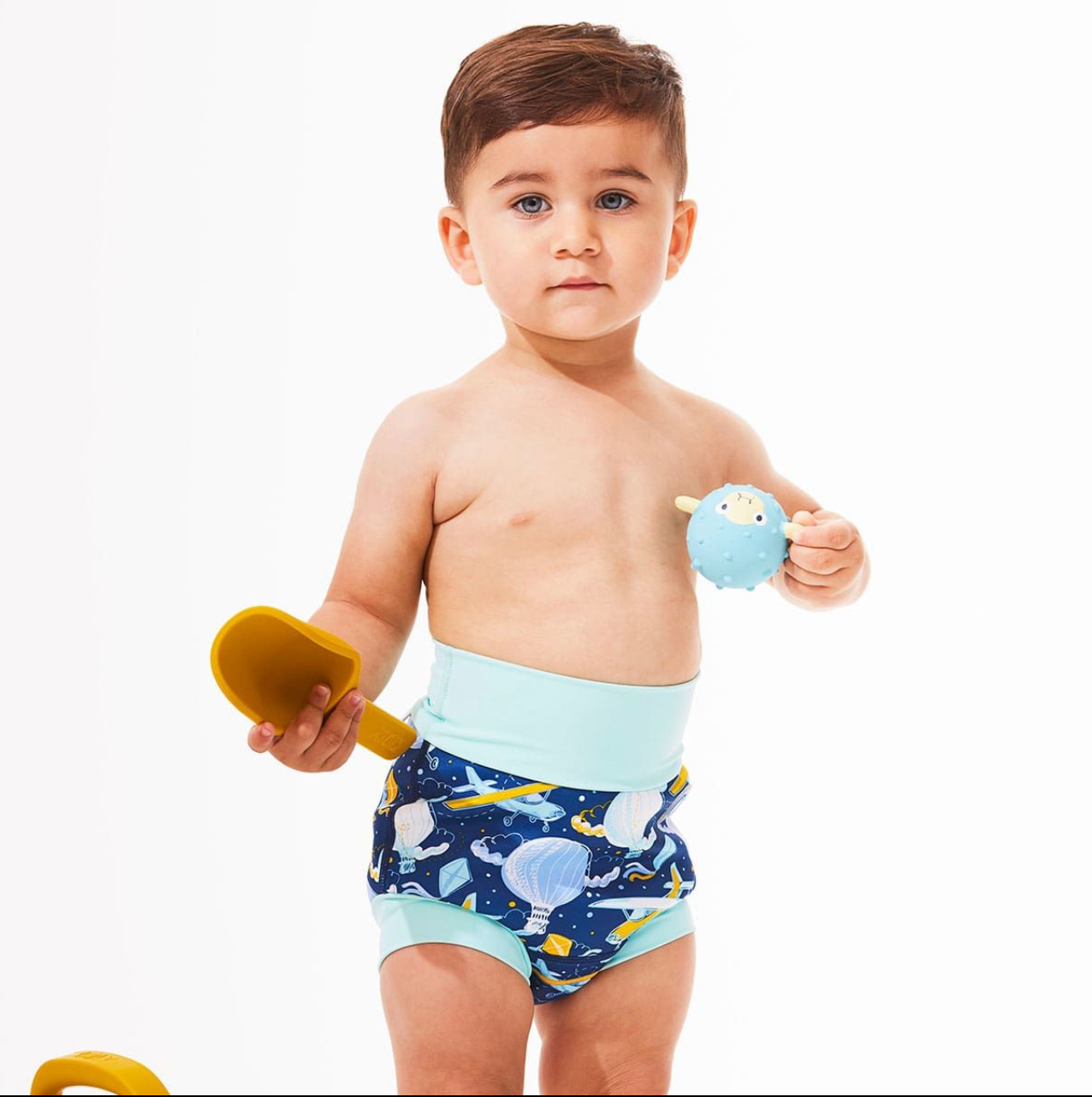 Happy Nappy Duo™ Swim Diaper - Up in the Air