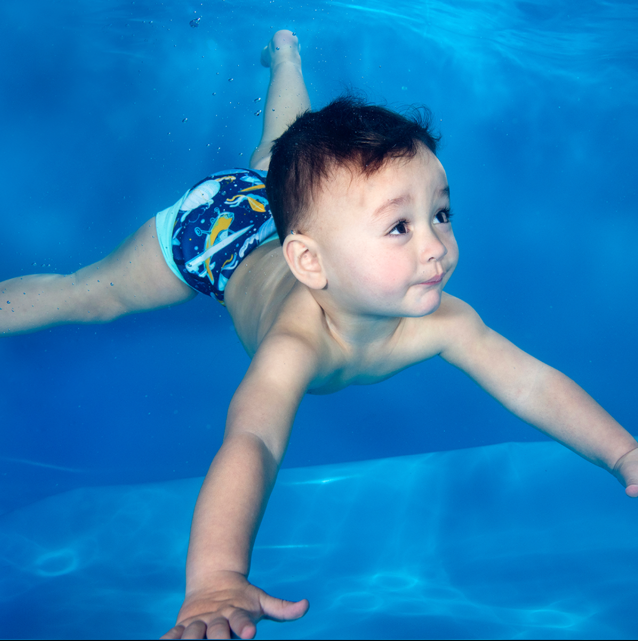Happy Nappy Duo™ Swim Diaper - Up in the Air
